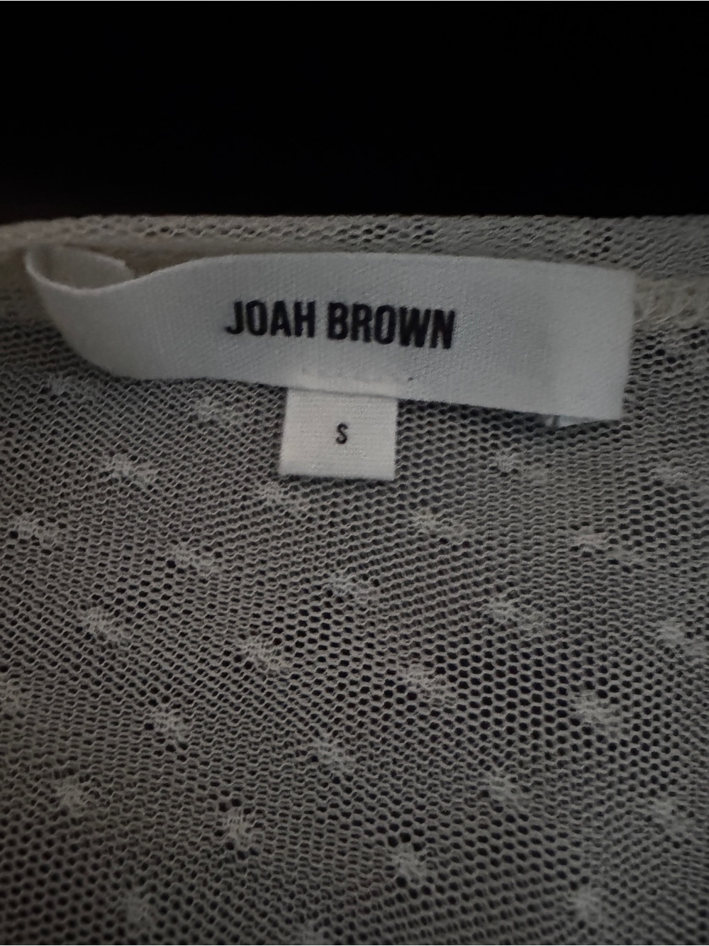 Joah Brown Knotted Crop Cardigan - Picture 5 of 5